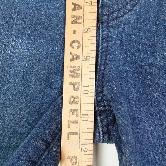 Ash and Erie Jeans Mens SZ 34/25 Straight Leg Classic Relaxed Fit Short Hem - Picture 4 of 11